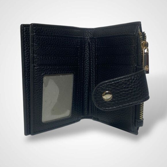 Gussaci Wallet PU Leather Black Bifold Large Capacity ID Credit Card Coin Cash - Picture 5 of 9